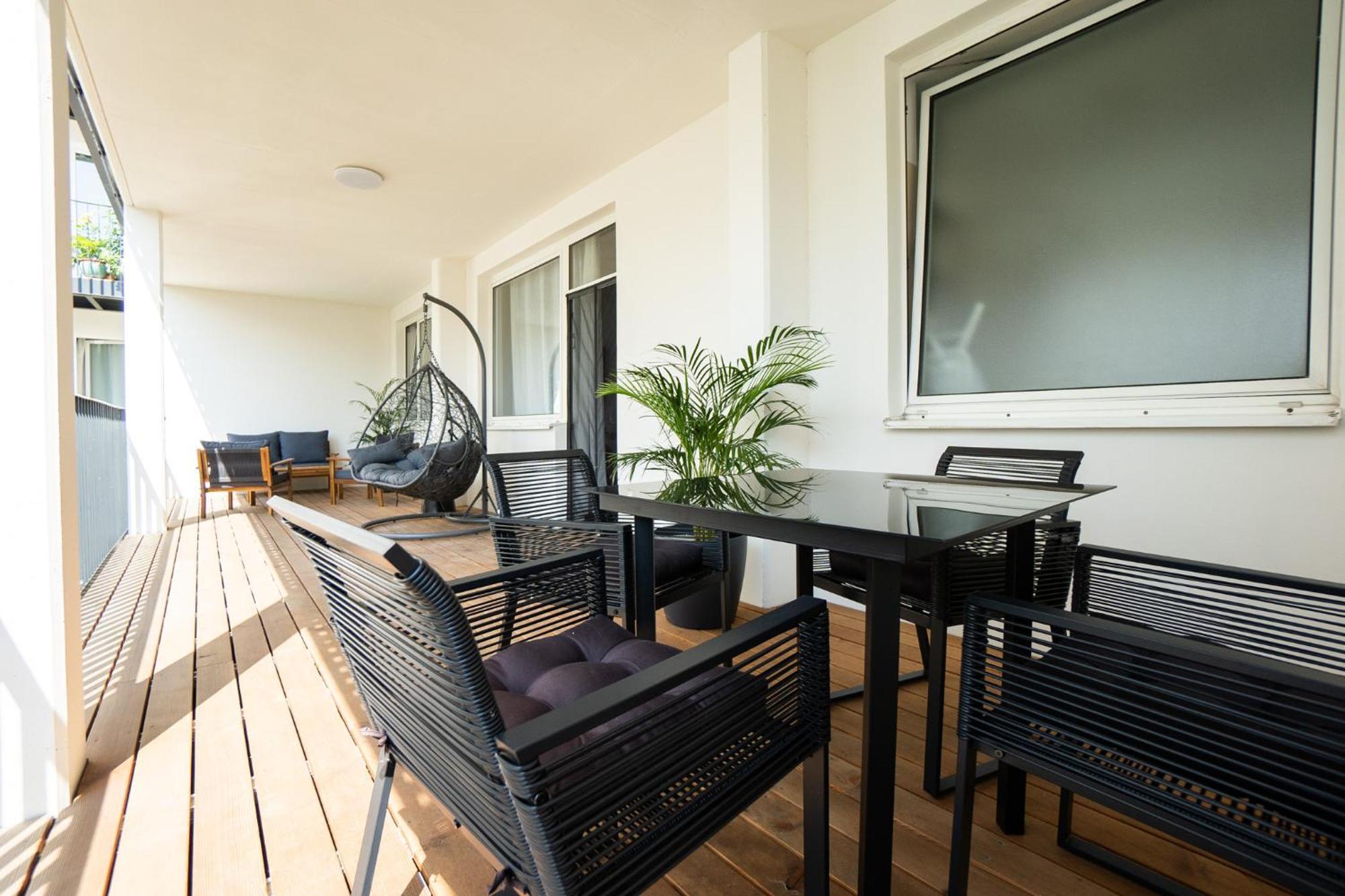 Apartamento Bright Stylish With A Huge Terrace In A Location Viena